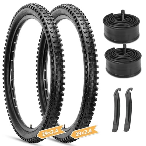 29-inch Mountain Bike Tires Set: Hycline 2-Pack 29x2.4 inch...
