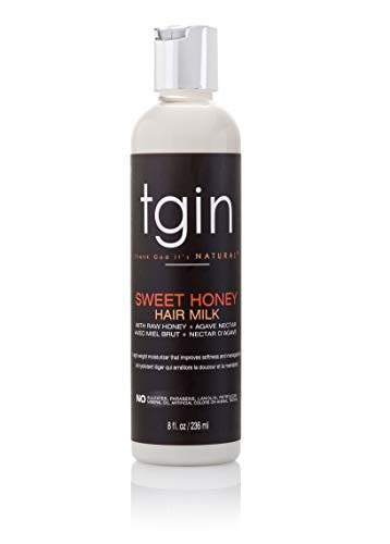 tgin Sweet Honey Hair Milk and Moisturizer for Natural,...