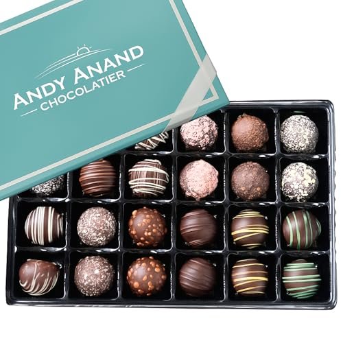 Andy Anand Chocolatier Luxurious Dark Chocolate Truffles...