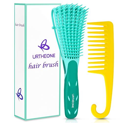 Detangling Hair Brush,Hair Detangler Brush and Wide Tooth...