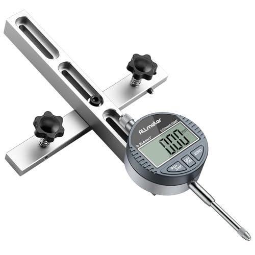 ALLmeter Digital Table Saw Gauge with Dial Indicator 0-1...