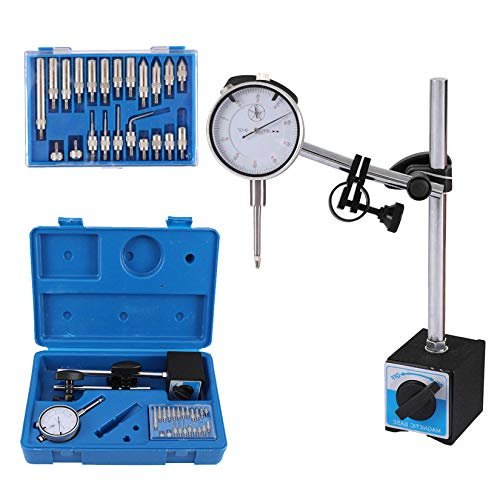 Qnkaa Dial Indicator with Magnetic Base Holder Fine...