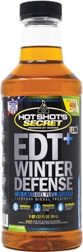 Hot Shot's Secret EDT+ Winter Defense 32oz, 7-in-1 Anti-Gel...
