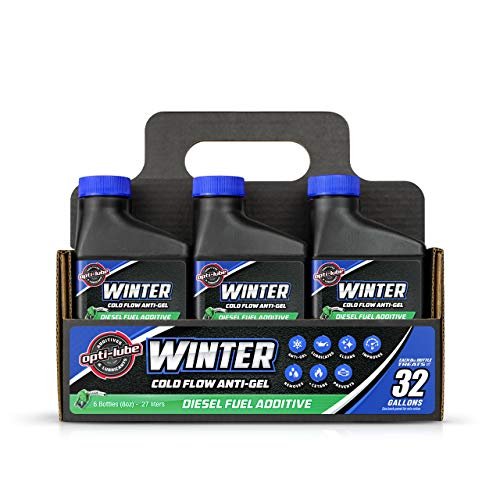 Opti-Lube Winter Formula Anti-Gel Diesel Fuel Additive: 8oz...