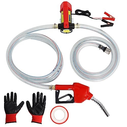 Diesel Transfer Pump 12v, 12 GPM Fuel Transfer Pump Kit...