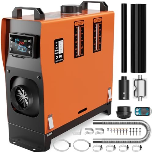 Diesel Heater, All in One 8KW 12V Diesel Air Heater...