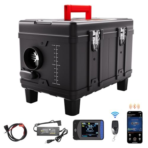 VEVOR 8KW Diesel Heater, 12V/24V All in One Diesel Air...