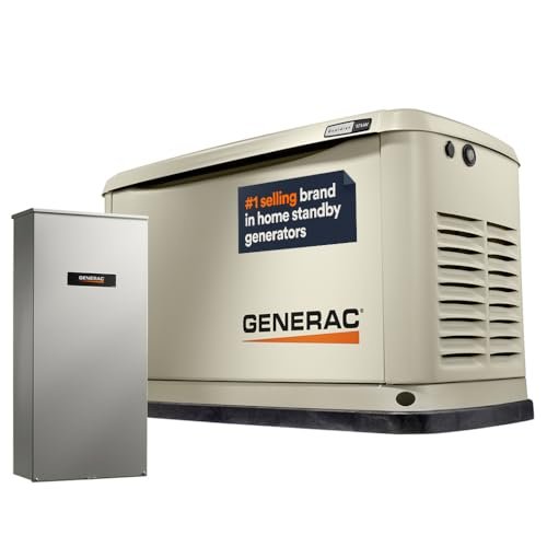 Generac Guardian 10kW Home Standby Generator with 100 Amp...