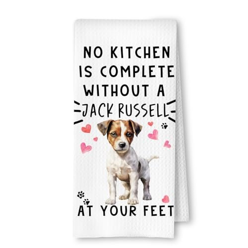 ArtisaEura Jack Russell Funny Dog Kitchen Towels - A...