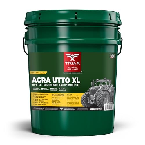 TRIAX Agra UTTO XL GL-4 Synthetic Blend Tractor Hydraulic,...