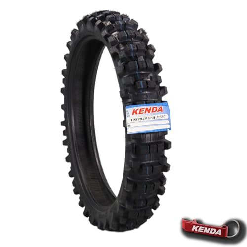 Kenda Trakmaster K760 100/90-19 Rear Tire for Motorcycles,...