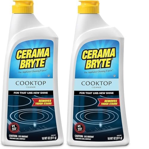 Cerama Bryte Removes Tough Stains Cooktop and Stove Top...