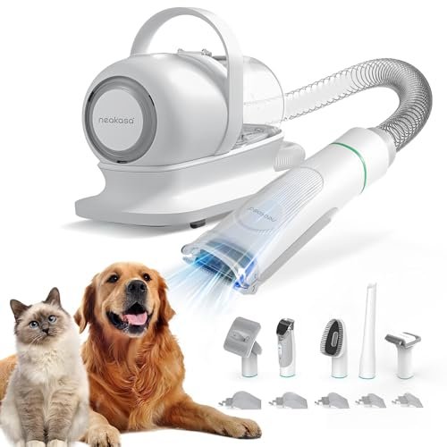 neabot Neakasa P1 Pro Pet Grooming Kit & Vacuum Suction...