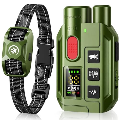 YJWFHPU Dog Shock Collar with Remote – 3300ft Range,...