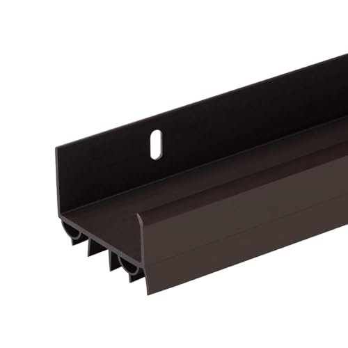 PVC Slide-On Door Bottom | Adjustable Plastic Weatherstrip...