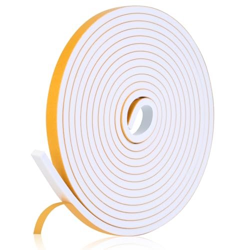 16Feet Weather Stripping Seal (1/2 Inch X 1/4 Inch) for...