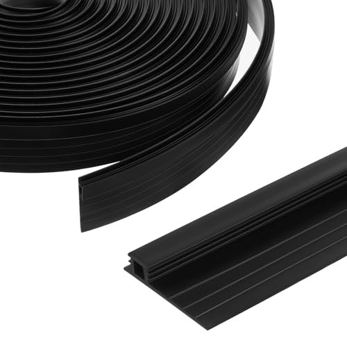 Pushglossy 28 ft Vinyl Sliding Screen Door Bug Seal Strip...
