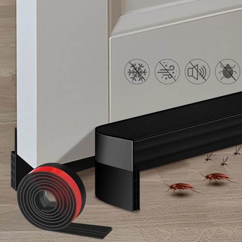Premium Door Draft Stopper for Bottom of Door. Under Door...