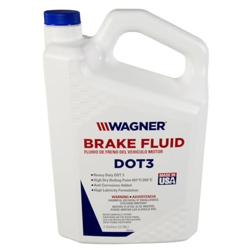 Wagner DOT 3 21B Brake Fluid, 1 gallon; 3.78 ltr