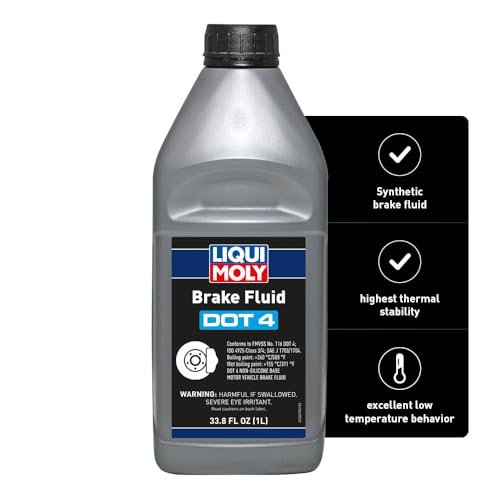 LIQUI MOLY DOT 4 Brake Fluid, 1 Liter (Pack of...