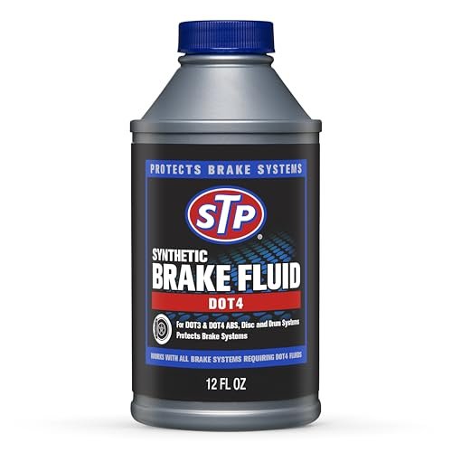 STP Synthetic Brake Fluid, Dot 4 Brake Fluid Protects...