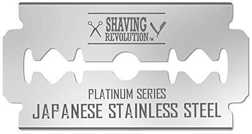 50 Count Double Edge Razor Blades - Men's Safety for...