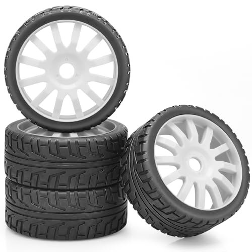1/8 RC On Road Car Tires and Wheels, daitoku 17mm...