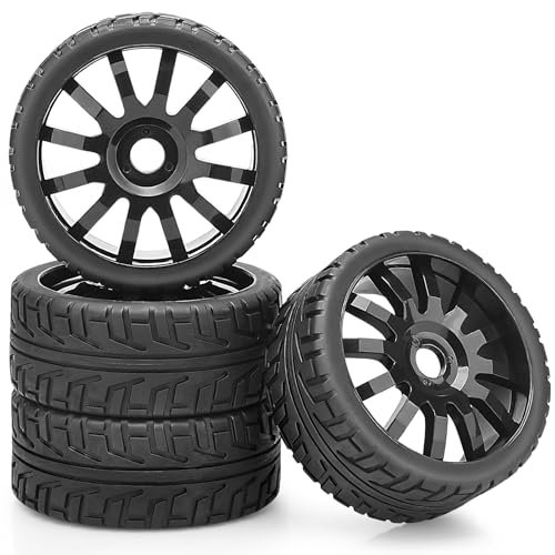 1/8 RC On Road Car Tires and Wheels, daitoku 17mm...