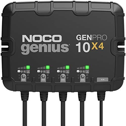 NOCO Genius GENPRO10X4: 4-Bank, 40A Onboard Battery Charger...