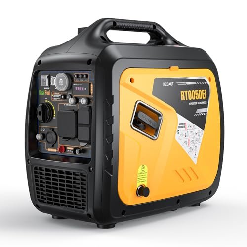 Redact 5000W Dual Fuel Inverter Generator 174.2cc –...