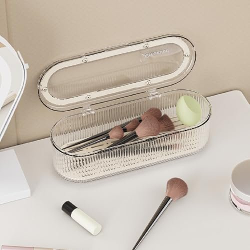 Makeup Brush Holder Organizer Clear Acrylic Makeup Sponges...