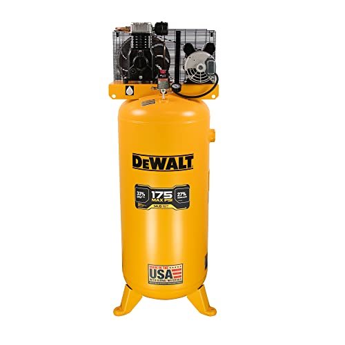 DEWALT 60 Gallon Vertical Air Compressor, 5 HP, 175 Max...
