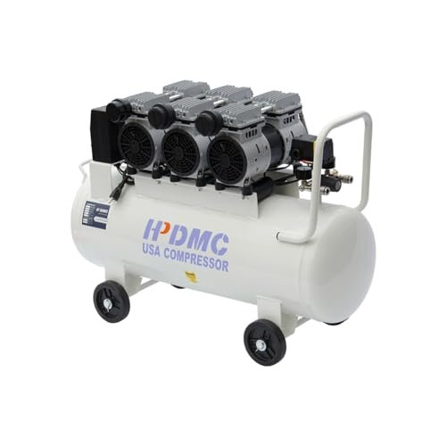 Ultra Quiet Air Compressor, 3 HP Oil Free Peak 115...