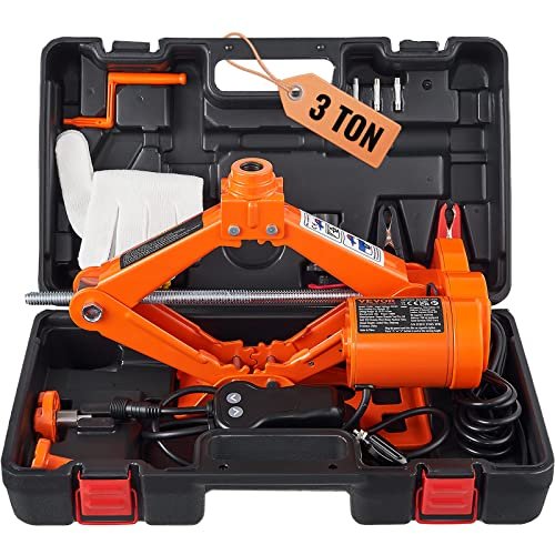 VEVOR Electric Car Jack, 3 Tons /6600 lbs 12V Electric...
