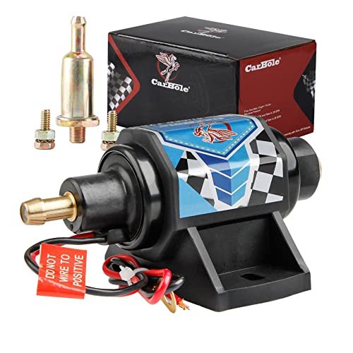 CarBole 12 Volt Electric Fuel Pump 5-9 PSI, 35 GPH...