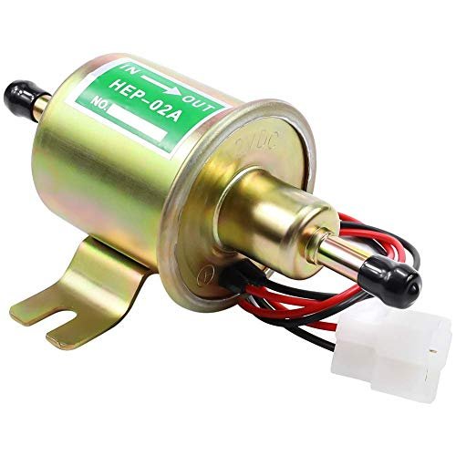 SOLLON Electric Fuel Pump 12V Universal Low Pressure 12...