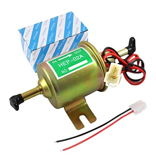 Universal Electric Fuel Pump Kit 12v 3-6 PSI Low Pressure...