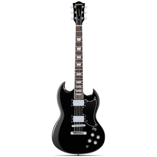Leo Jaymz 39 Inch Solid Body Electric Guitar - Poplar...
