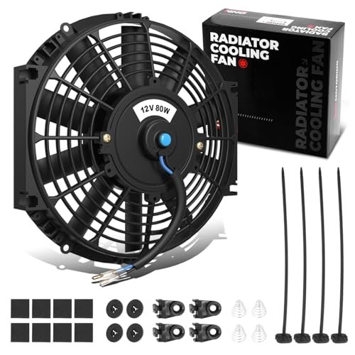 DNA MOTORING 12 Inch High Performace Electric Cooling Slim...