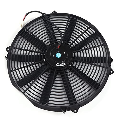 Radiator Fan, 24V 16in Slim Electric Cooling Fan Electric...
