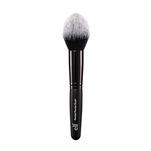 e.l.f. Pointed Powder Brush, Makeup Tool With Tapered End...