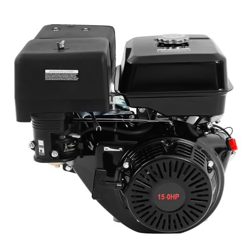 15HP 4-Stroke Gas Engine 420CC OHV Horizontal Shaft Single...