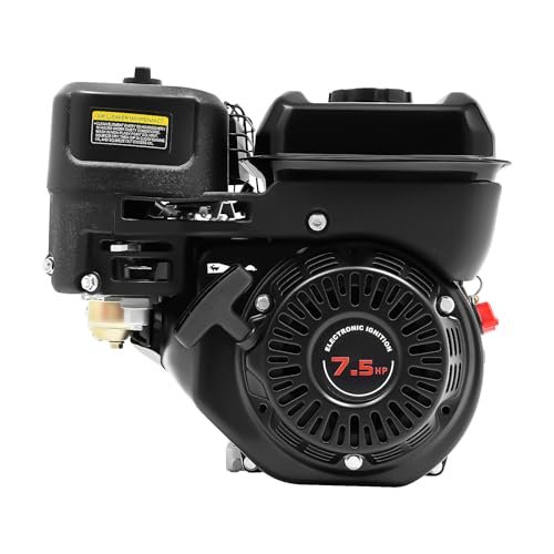 AOWUAEG 7.5HP 212CC Gas Engine,Pull Start 4-Stroke Mini...