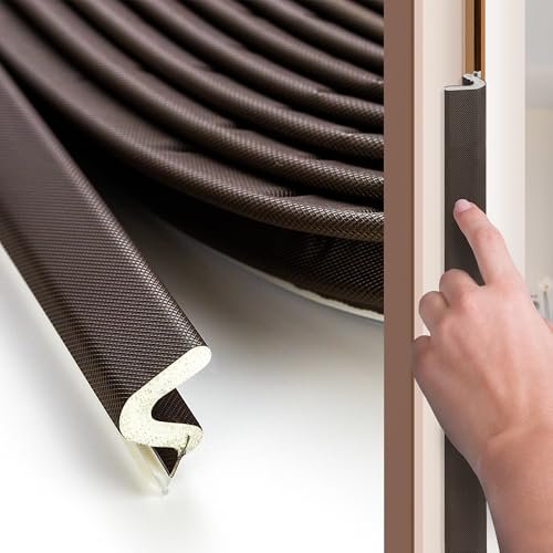 Weather Stripping Door Seal Strip 26FT Door Soundproofing...