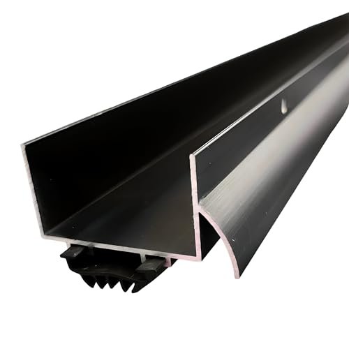 KC Hardware U Shaped Aluminum Door Bottom Sweep with Drip...