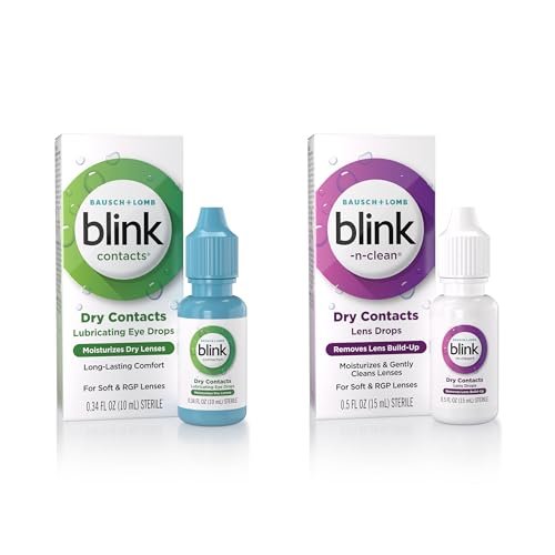 BLINK Contacts Lubricating Eye Drops Moisturizing &...