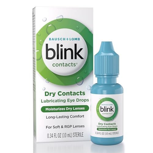 BLINK Contacts Lubricating Eye Drops for Soft & RGP...