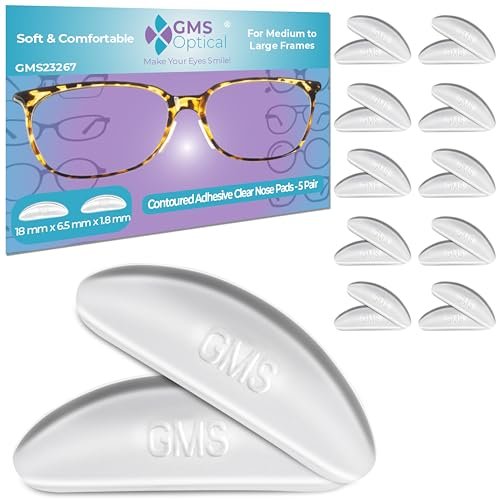 GMS Optical 1.8mm Reg-Thin/18mm Long Length - Anti-Slip...