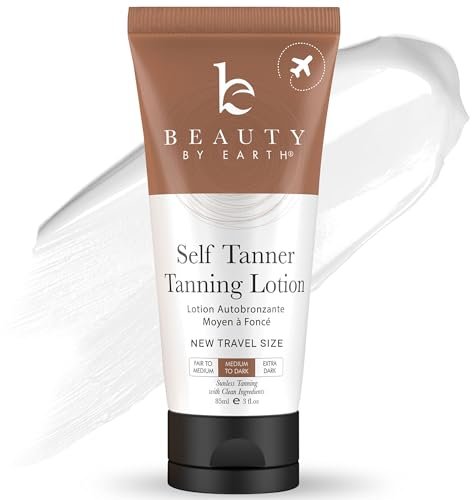Tanning Lotion Self Tanner - USA Made with Natural &...