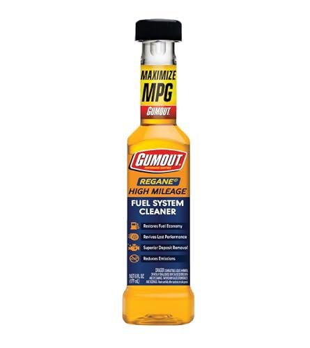 Gumout 510023 Regane High Mileage Fuel System Cleaner, 6...